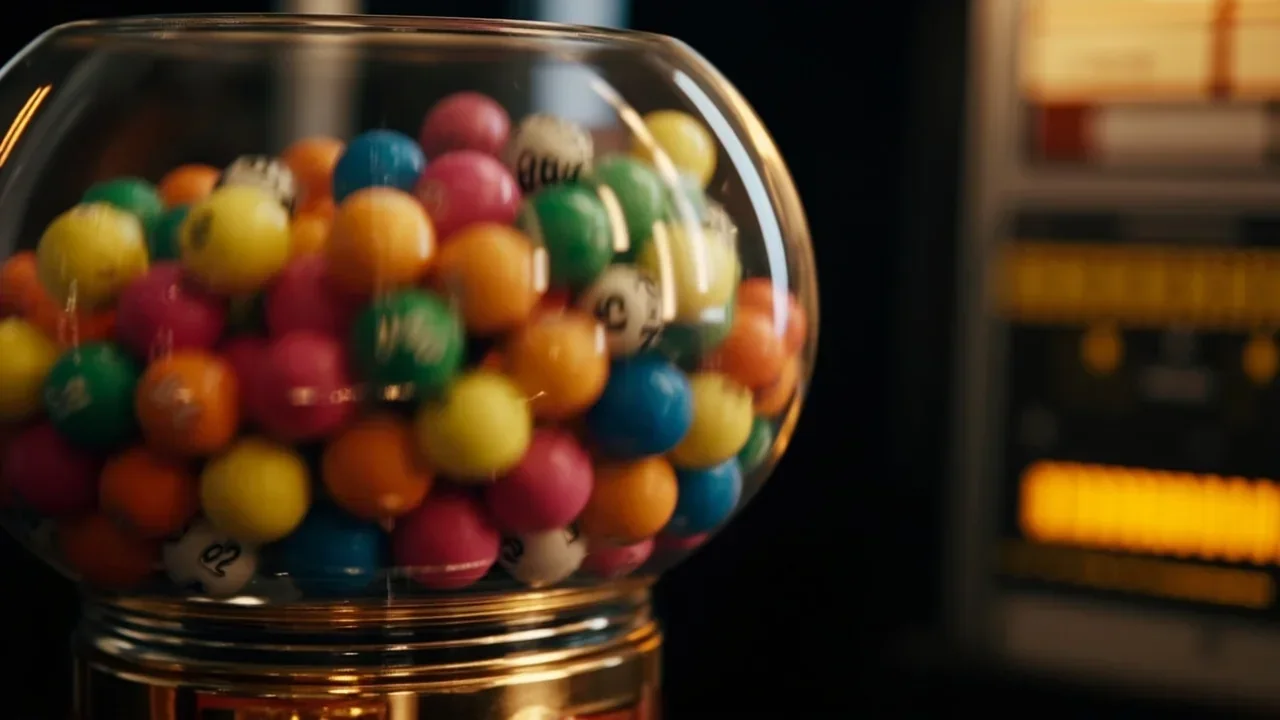 Lottery ball draw machine
